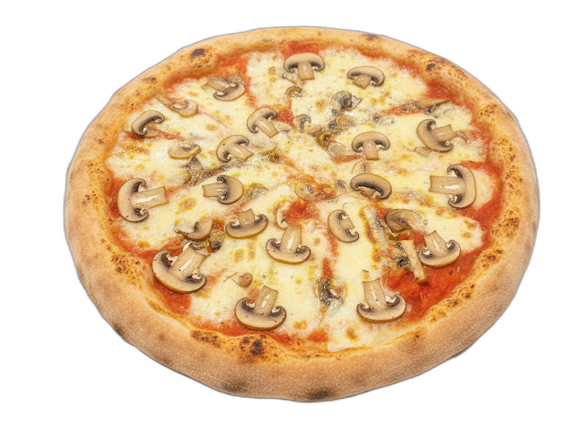 Pizza de Champiñones